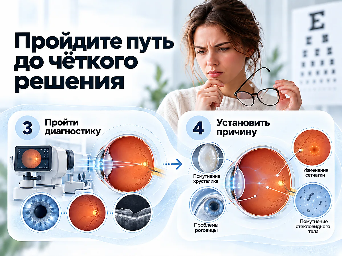 Диагностика зрение при ухудшении